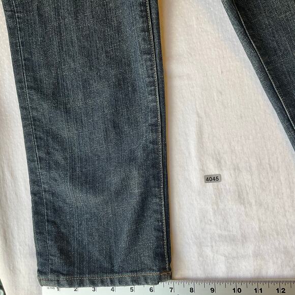 SASSON Women Skinny Leg Shuffle Jeans size 16 Blue Mid Rise Stretch - Picture 6 of 12